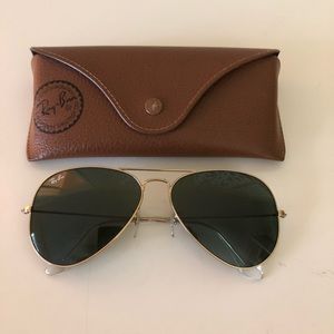 Rayban women aviator sunglasses